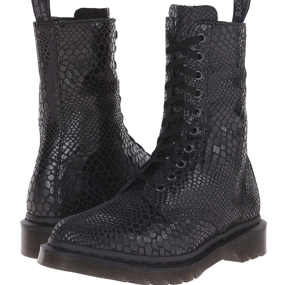 Doc Marten Alix Boot Snake US 8 UK 6